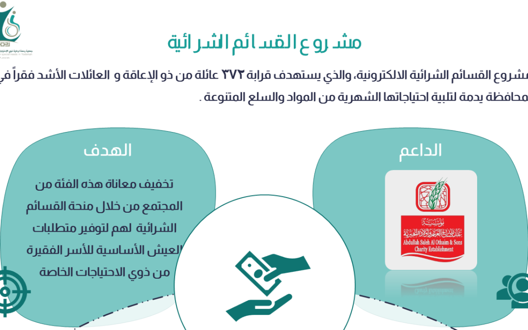 مشروع القسائم الشرائية
